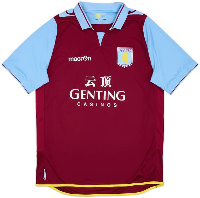 2012-13 Aston Villa Home Shirt Petrov #19 - 6/10 - (L)