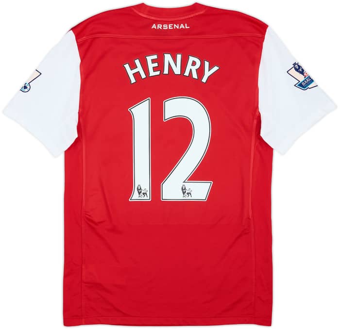 2011-12 Arsenal Home Shirt Henry #12 - 8/10 - (S)