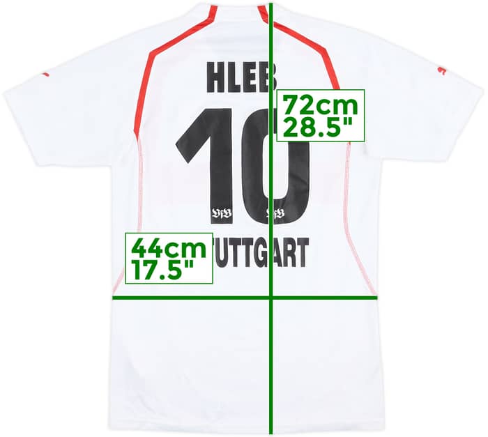 2004-05 Stuttgart Home Shirt Hleb #10 - 6/10 - (S)