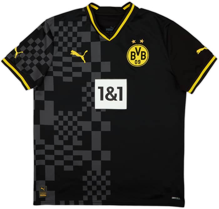 2022-23 Borussia Dortmund Away Shirt - 7/10 - (XL.Boys)