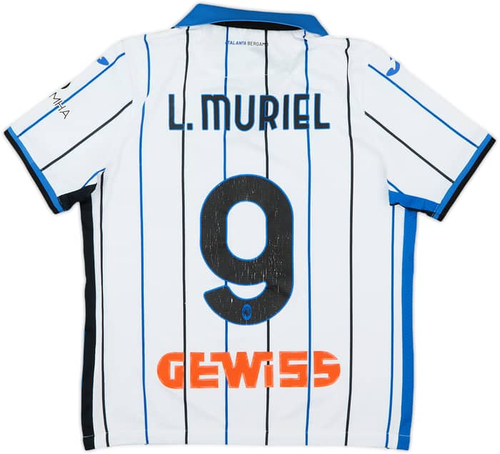 2021-22 Atalanta Away Shirt L.Muriel #9 - 4/10 - (M.Boys)