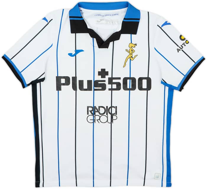 2021-22 Atalanta Away Shirt L.Muriel #9 - 4/10 - (M.Boys)