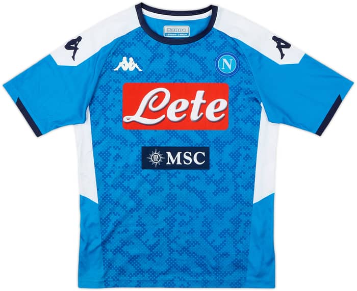 2019-20 Napoli Home Shirt Stanislao #10 - 8/10 - (S.Boys)