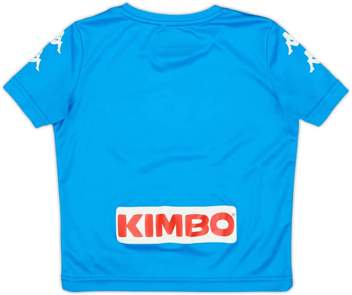 2016-17 Napoli Home Shirt - 6/10 - (3-4 Years)