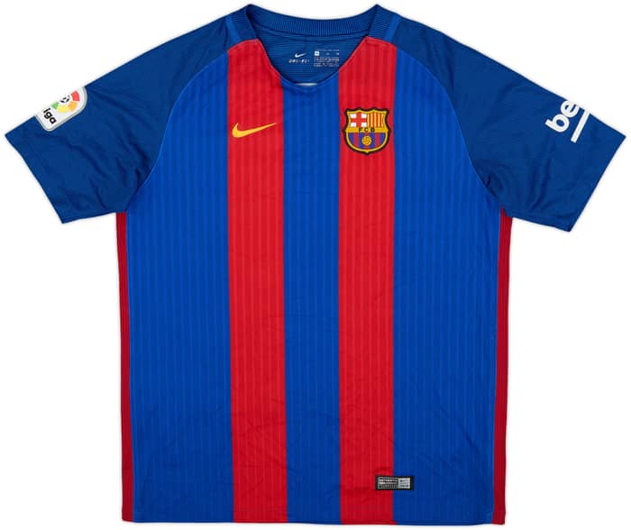2016-17 Barcelona Camiseta Local Messi #10 - 8/10 - (XL.Niños)