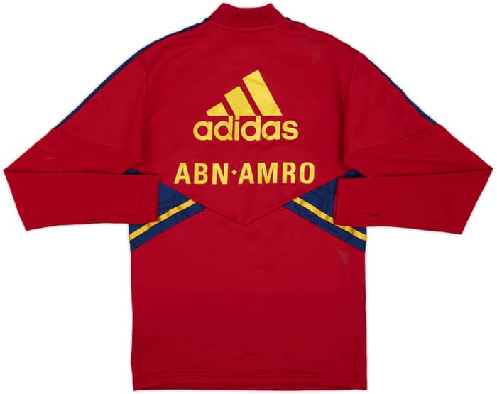 Sudadera de entrenamiento con cremallera de 1/4 adidas Versión jugador del Ajax 2022-23 #8 - 9/10 - (S)