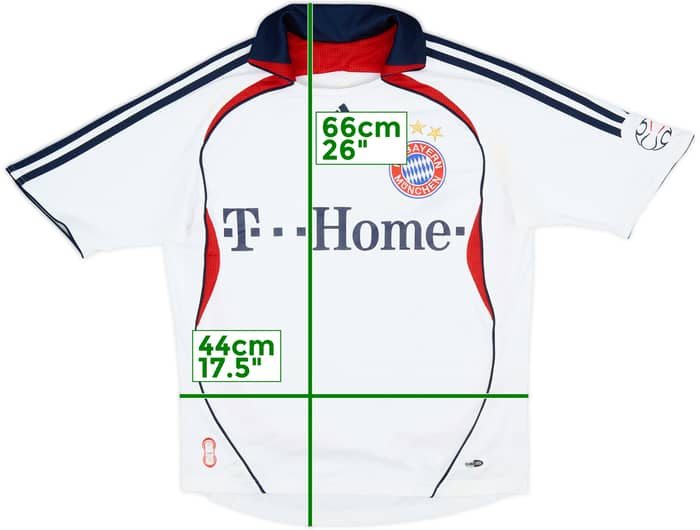 2006-07 Bayern Múnich Camiseta Visitante - 5/10 - (L.Boys)