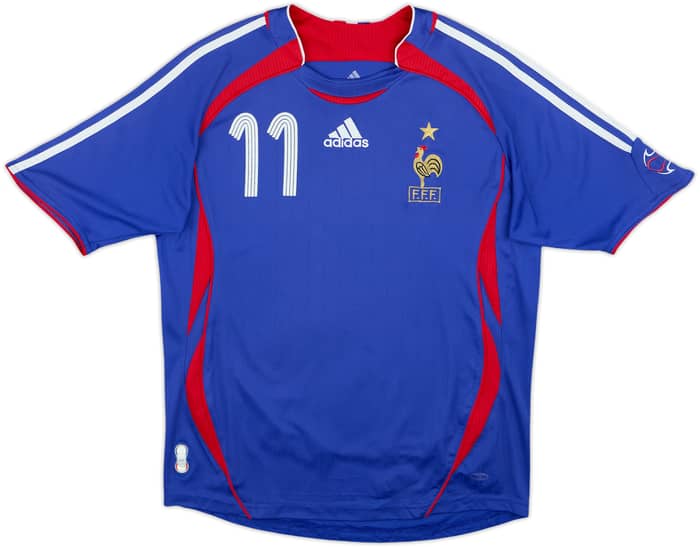 2006-07 France Home Shirt Nasri #11 - 6/10 - (L.Boys)
