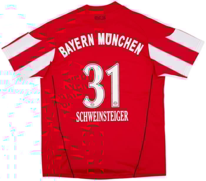 2010-11 Bayern Munich Home Shirt Schweinsteiger #31 - 5/10 - (L.Boys)