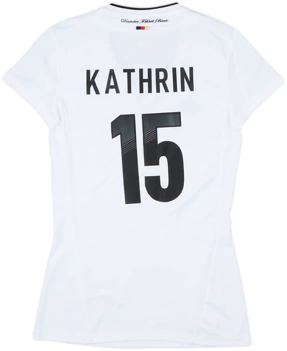 2012-13 Germany Home Shirt Kathrin #15 - 6/10 - (Women's XS)