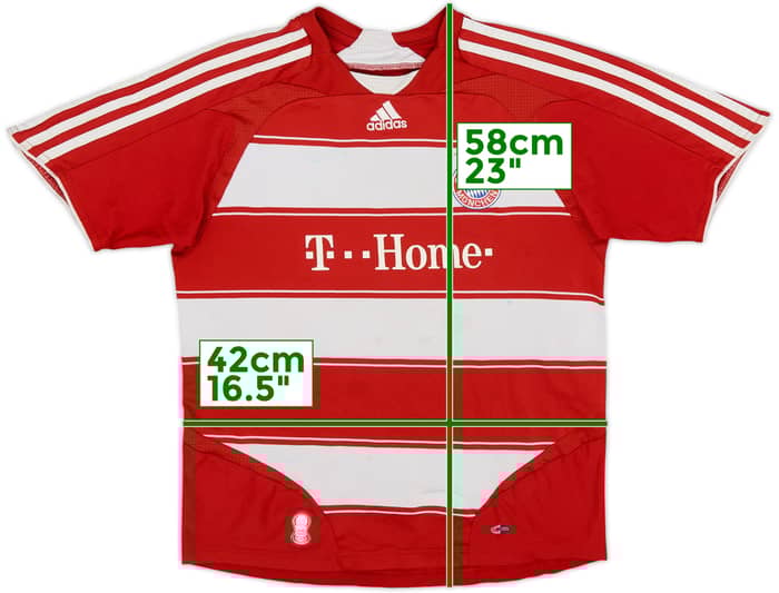 2008-09 Bayern Munich Home Shirt - 5/10 - (M.Boys)