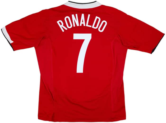 2004-06 Manchester United Home Shirt Ronaldo #7 - 7/10 - (L)