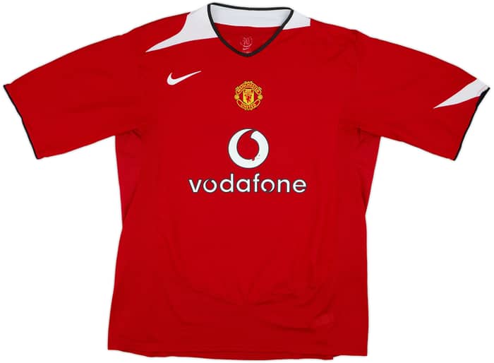 2004-06 Manchester United Home Shirt Ronaldo #7 - 7/10 - (L)