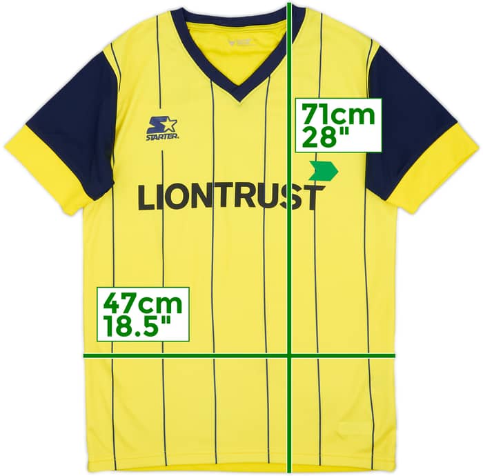 2016-17 Oxford United Home Shirt - 8/10 - (XL.Boys)