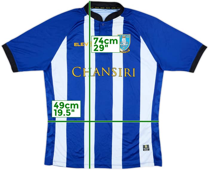 2018-19 Sheffield Wednesday Home Shirt Hope #3 - 7/10 - (L)