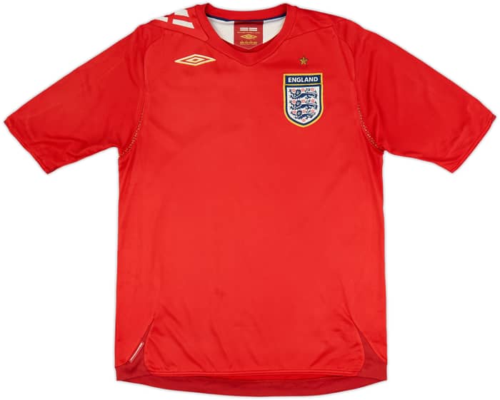 2006-08 England Away Shirt - 5/10 - (M)