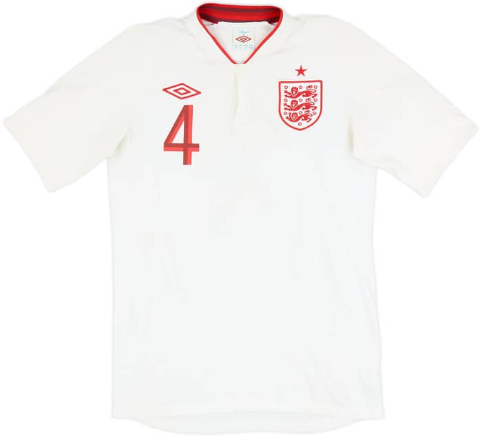 2012-13 England Camiseta local Gerrard #4 - 6/10 - (S)
