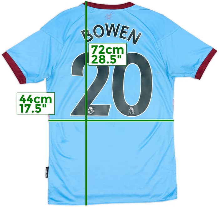 2020-21 West Ham Away Shirt Bowen #20 - 5/10 - (S)