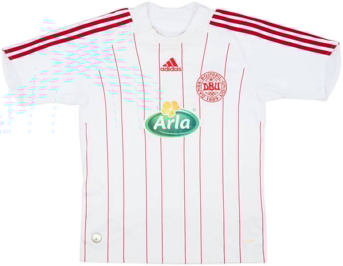 2008-10 Denmark Fodboldskole 2009 Away Shirt - 7/10 - (L.Boys)