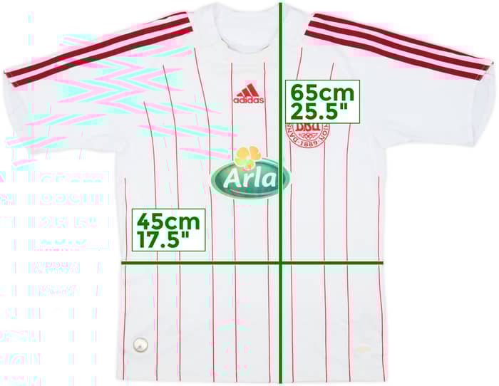 2008-10 Denmark Fodboldskole 2009 Away Shirt - 7/10 - (L.Boys)