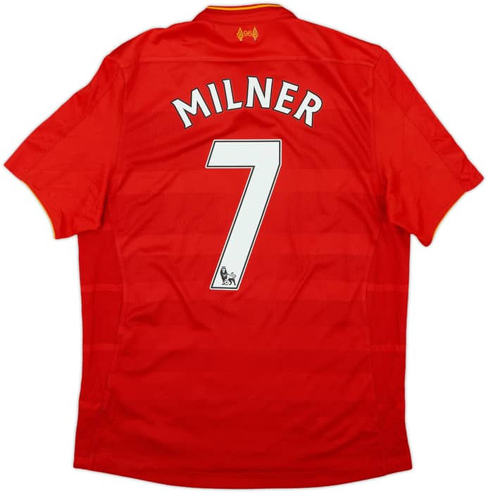 2016-17 Liverpool Home Shirt Milner #7 - 6/10 - (M)