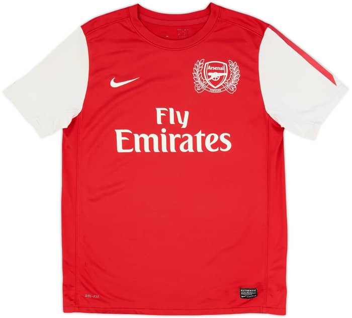 2011-12 Arsenal Home Shirt - 8/10 - (XL.Boys)