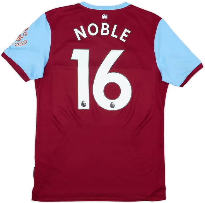 2019-20 West Ham Home Shirt Noble #16 - 6/10 - (M)