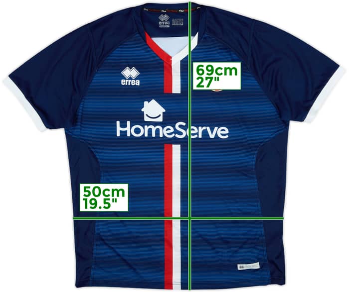 2018-19 Walsall Away Shirt - 8/10 - (L)