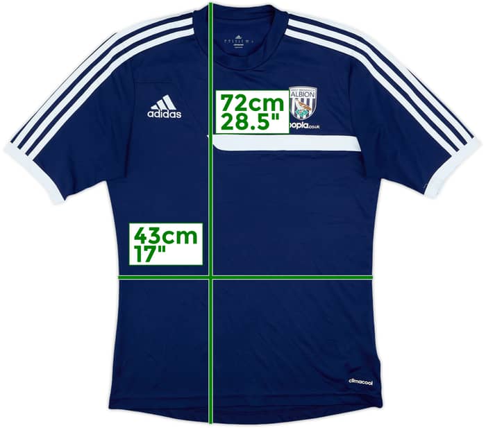 2013-14 West Brom adidas Training Shirt - 5/10 - (S)