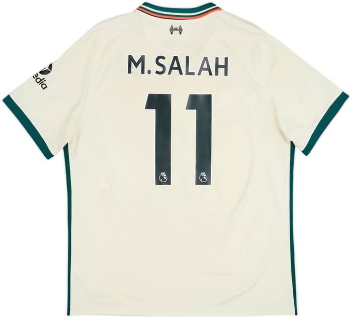 Camiseta de visitante del Liverpool 2021-22 M.Salah #11 - 7/10 - (XL)