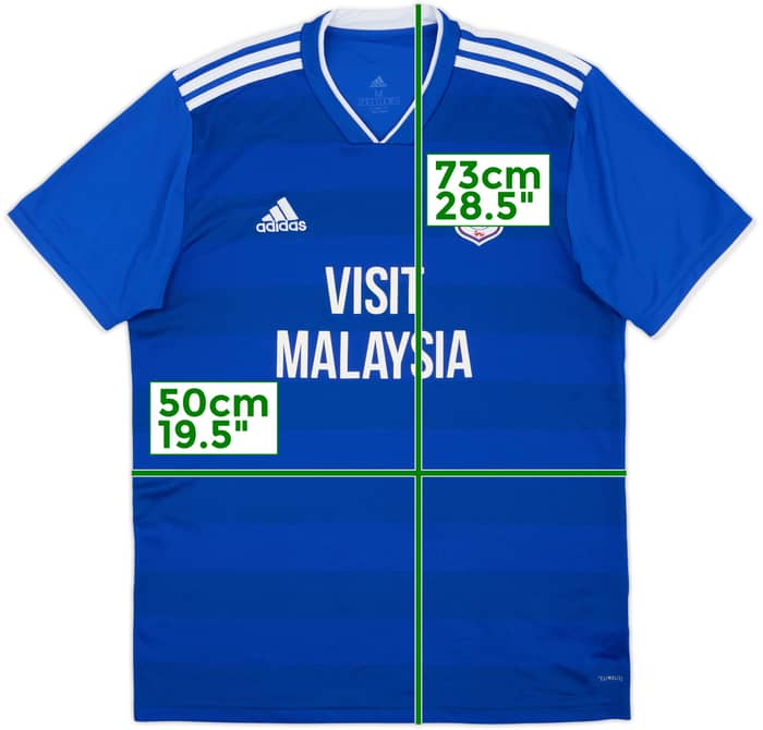 2018-19 Cardiff Home Shirt - 8/10 - (M)