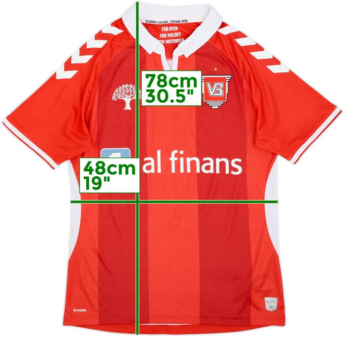 2021-22 Vejle Boldklub Home Shirt - 9/10 - (L)
