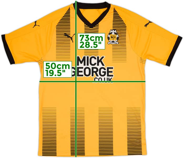 2018-19 Cambridge Home Shirt #17 - 6/10 - (M)