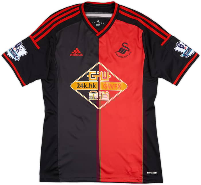 2014-15 Swansea Away Shirt Fernandez #33 - 4/10 - (L)