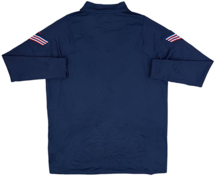 Top de entrenamiento con cremallera de 1/4 Nike de England 2020-21 - 9/10 - (XL)