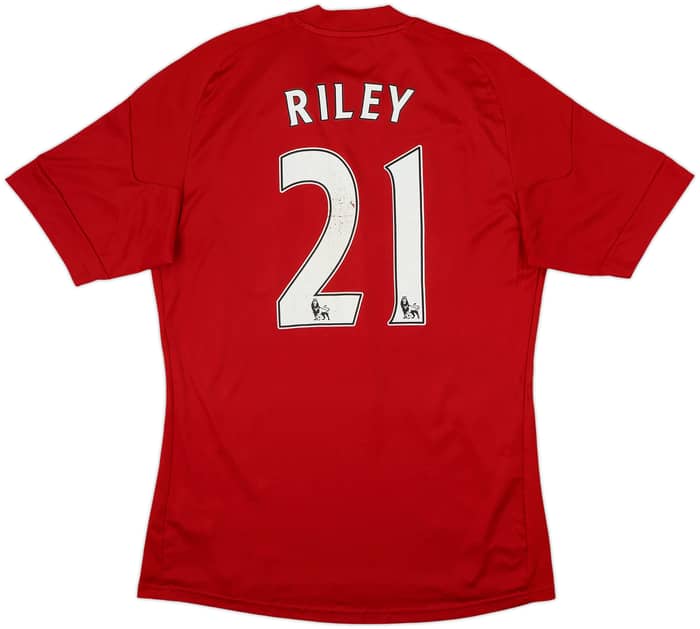 2010-11 Stoke City Home Shirt Riley #21 - 6/10 - (M)