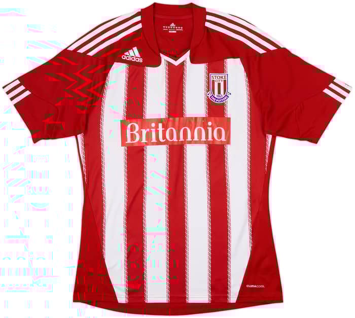 2010-11 Stoke City Home Shirt Riley #21 - 6/10 - (M)