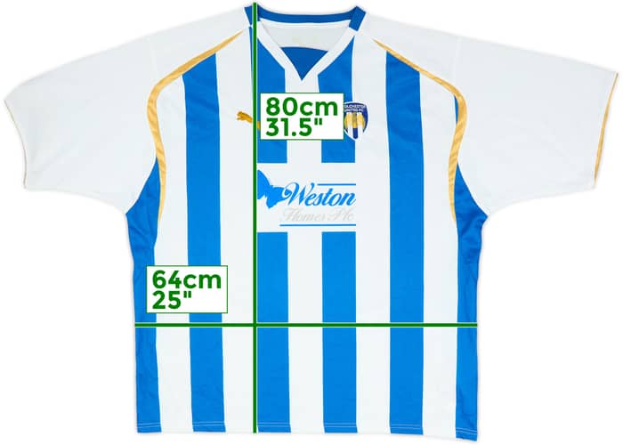 2009-10 Colchester Home Shirt - 6/10 - (XXL)