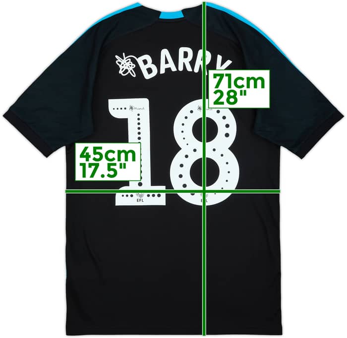 2018-19 West Brom Away Shirt Barry #18 - 8/10 - (S)