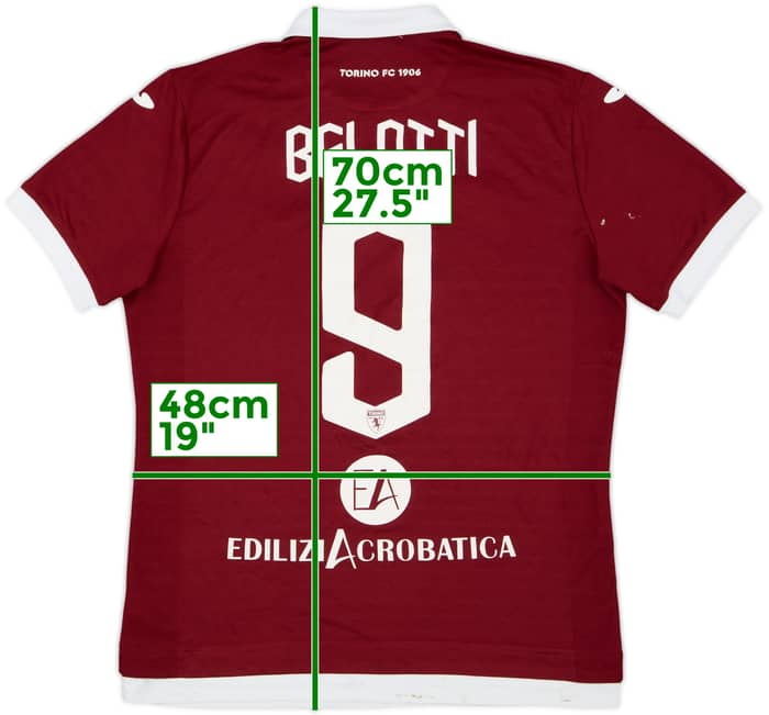 2019-20 Torino Home Shirt Belotti #9 - 6/10 - (M)