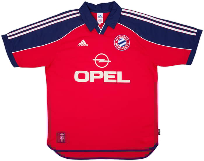 1999-01 Bayern Munich Home Shirt Jancker #19 - 9/10 - (L)