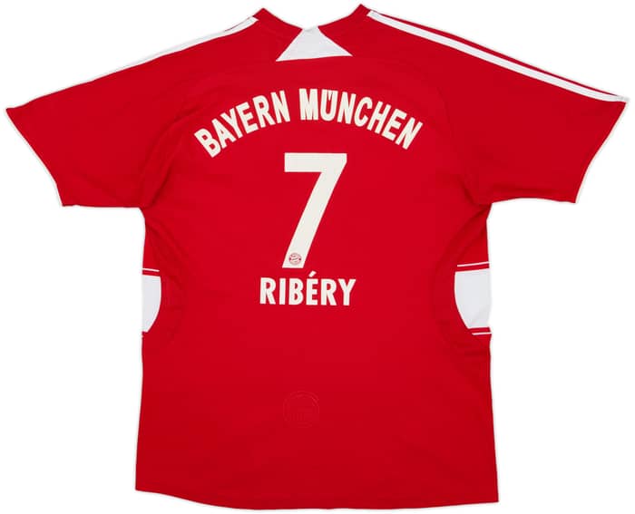 2008-09 Bayern Munich Home Shirt Ribery #7 - 7/10 - (XL.Boys)
