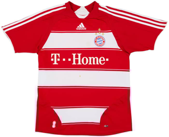 2008-09 Bayern Munich Home Shirt Ribery #7 - 7/10 - (XL.Boys)