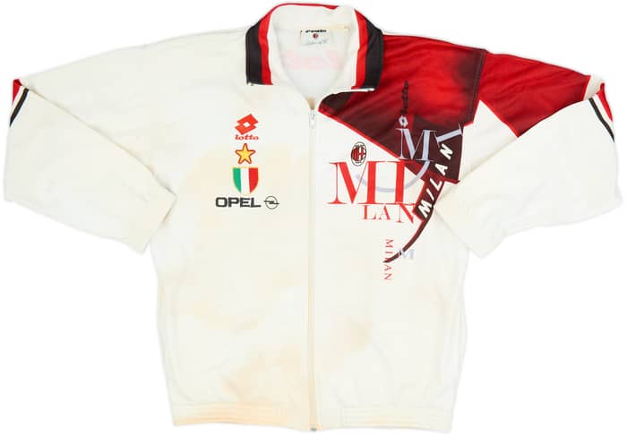 1993-94 AC Milan Lotto Track Jacket - 5/10 - (M)