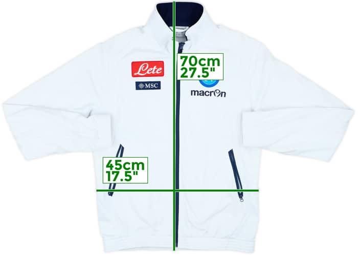 Chaqueta de chándal Macron del Napoli 2011-12 - 7/10 - (S)