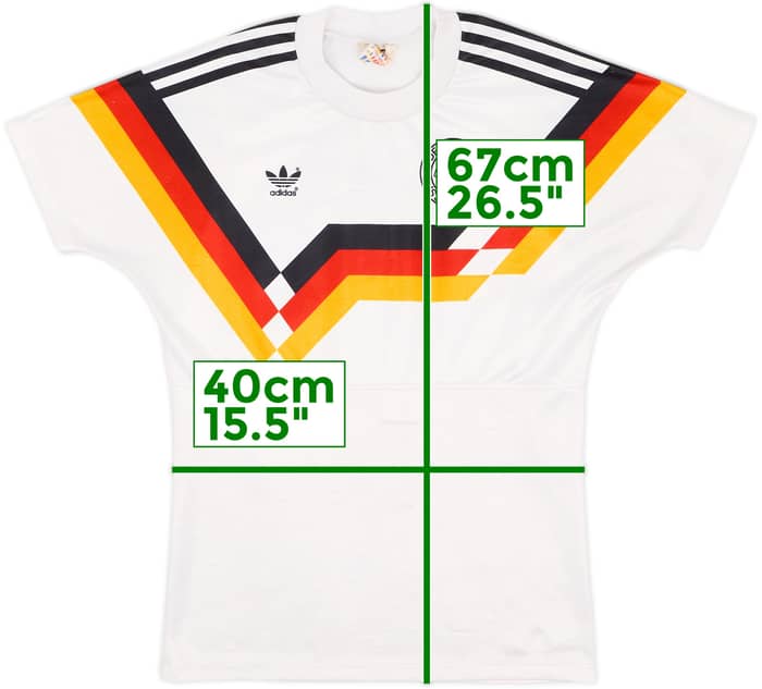 1988-91 West Germany Home Shirt #10 - 7/10 - (S)