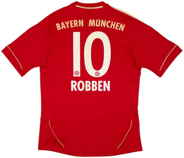 2011-13 Bayern Munich Home Shirt Robben #10 - 5/10 - (M)