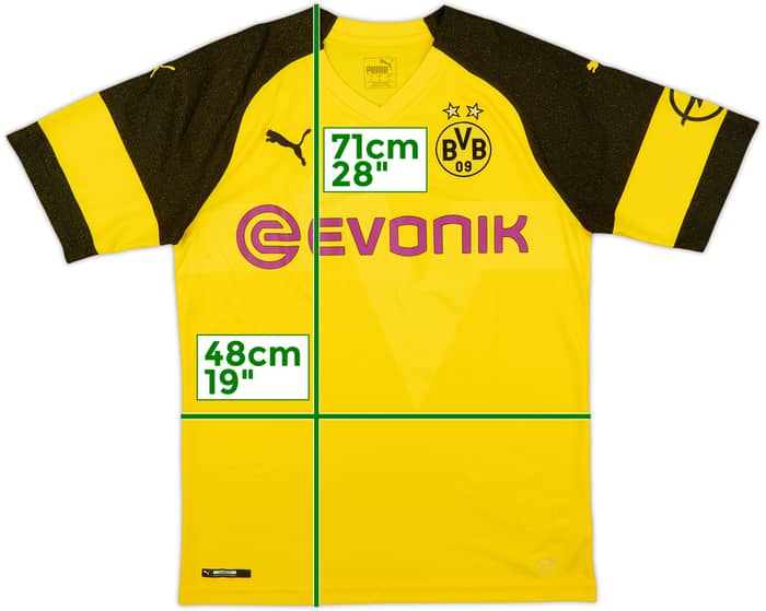2018-19 Borussia Dortmund Home Shirt - 9/10 - (M)