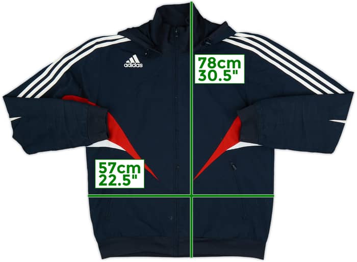 2008-09 Bayern Munich adidas Hooded Track Jacket - 3/10 - (M/L)