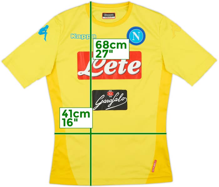 2017-18 Napoli Away Shirt - 5/10 - (S)